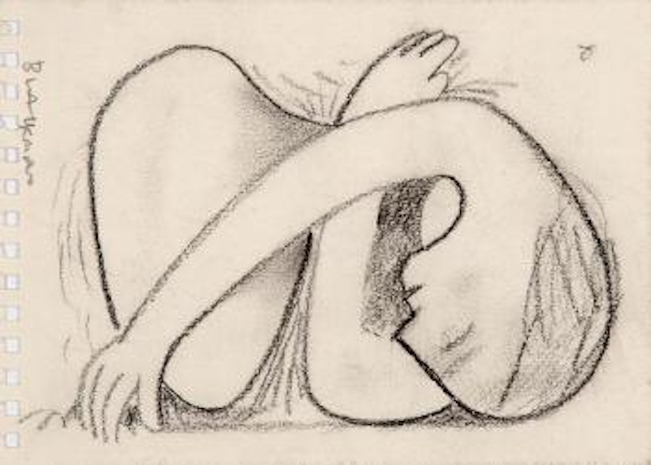 Sculptural figure by Charles Blackman