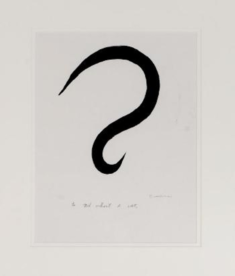 The tail without a cat by Charles Blackman