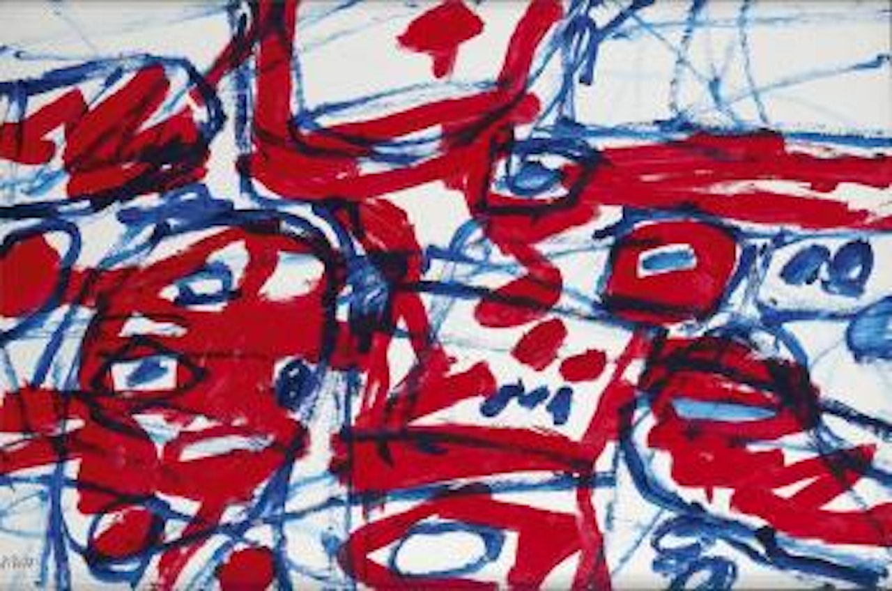 Mire G 71 (Boléro) by Jean Dubuffet