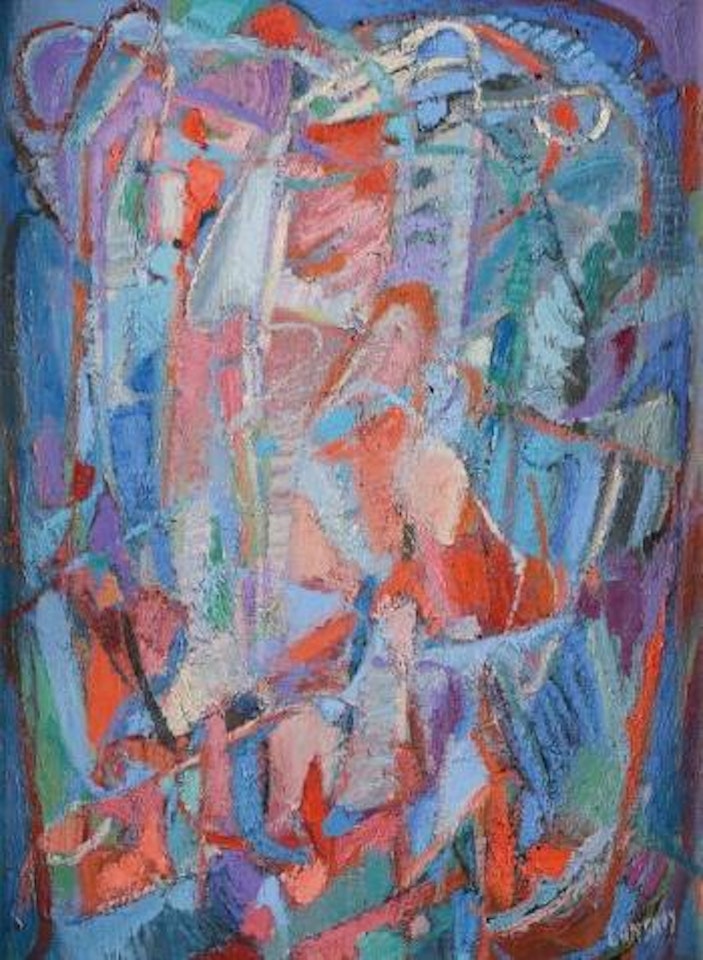 La Foule en Liesse by André Lanskoy