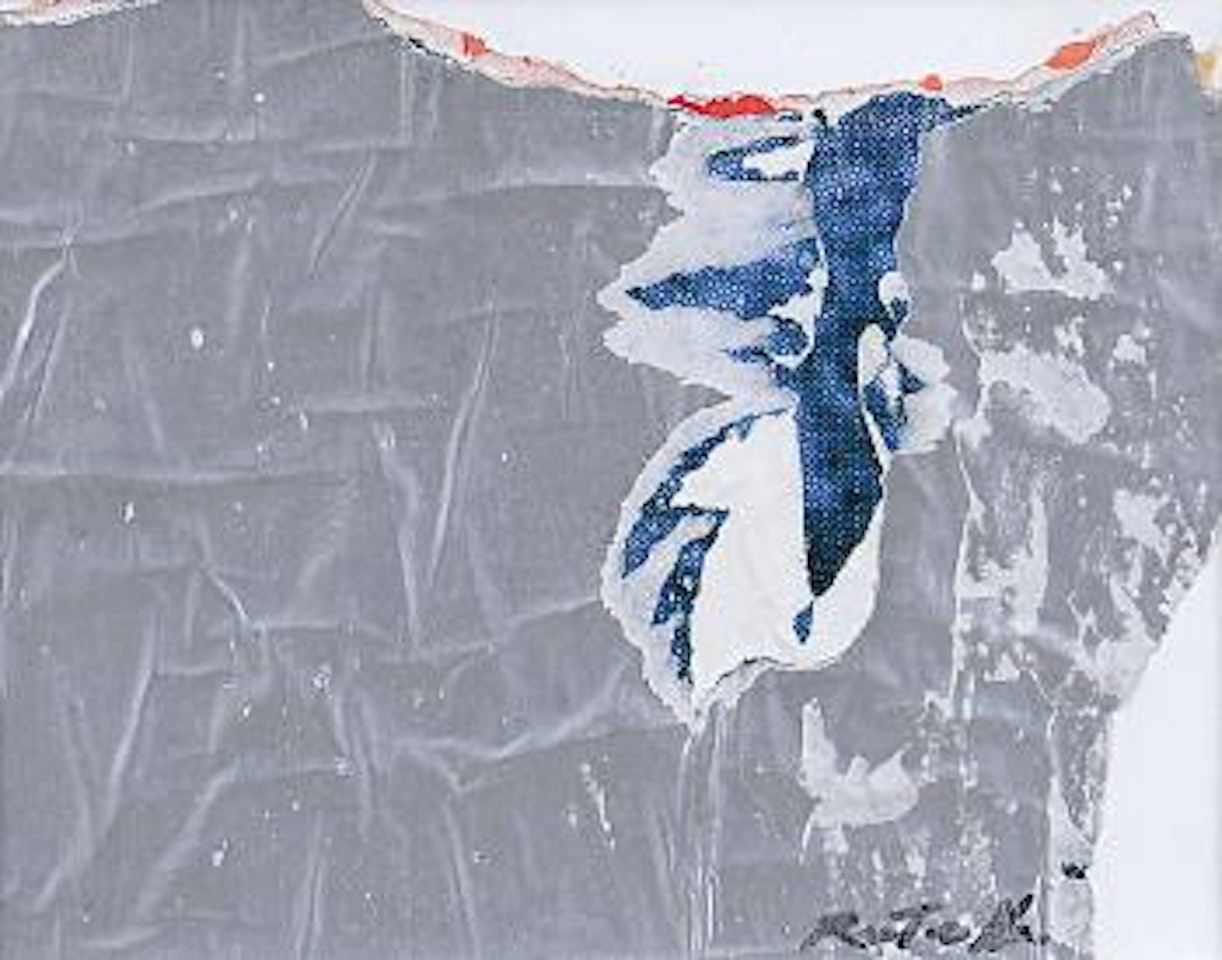 La reliquia infranta by Mimmo Rotella