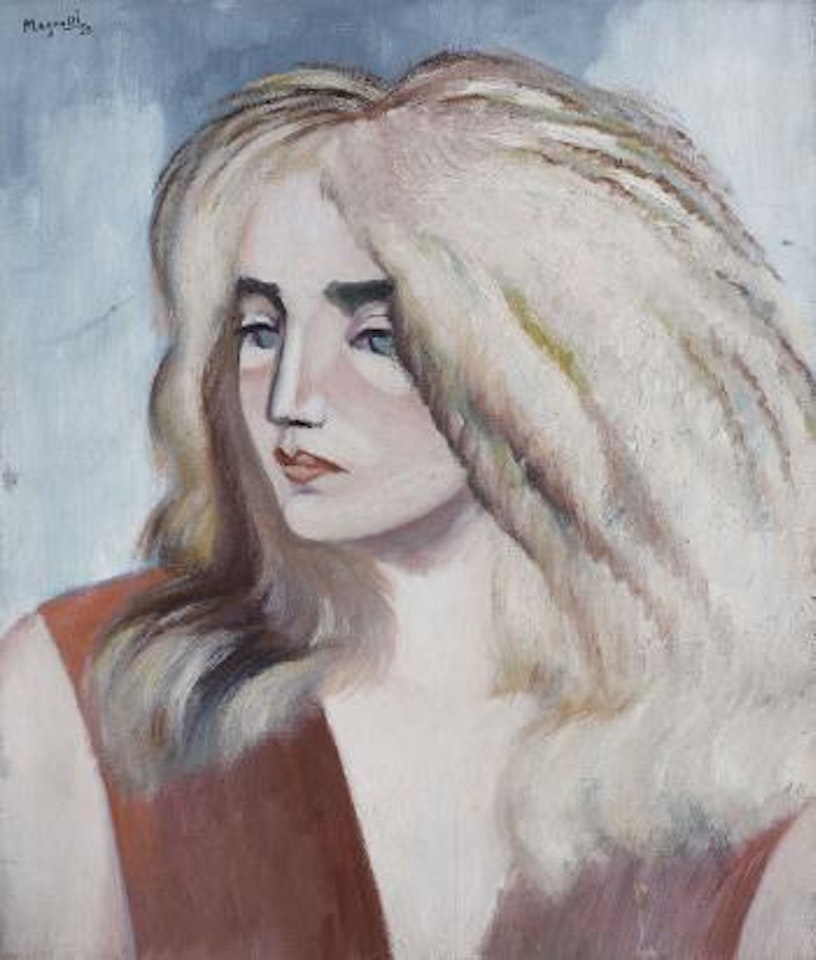La testa bionda by Alberto Magnelli