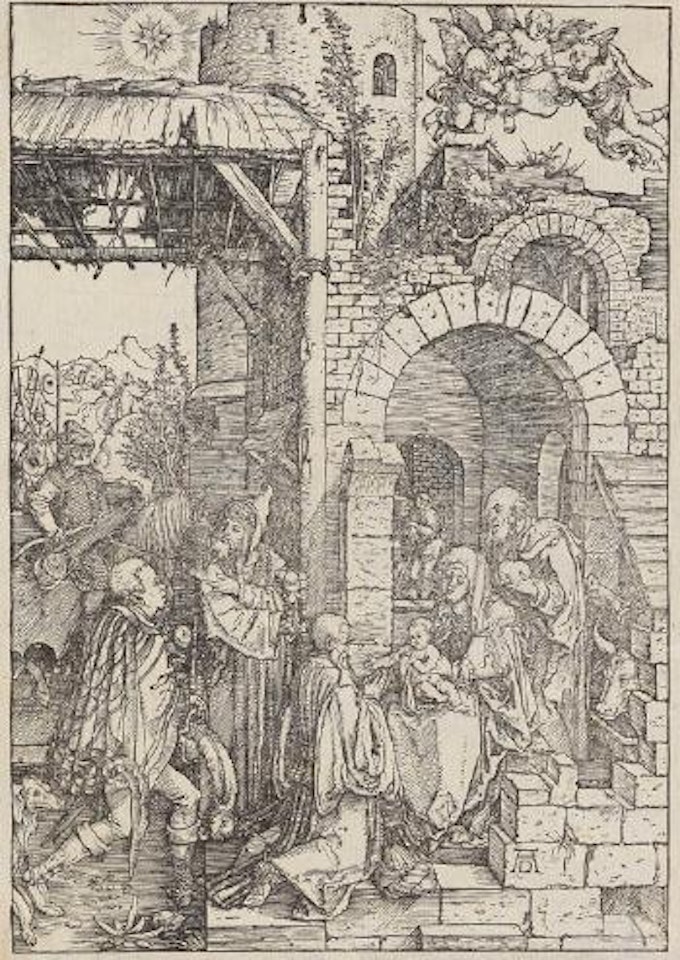 Die Anbetung der Könige by Albrecht Dürer