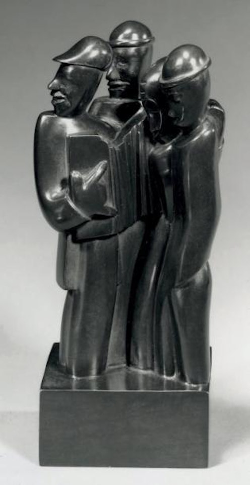 L'accordéoniste by Jean Lambert-Rucki