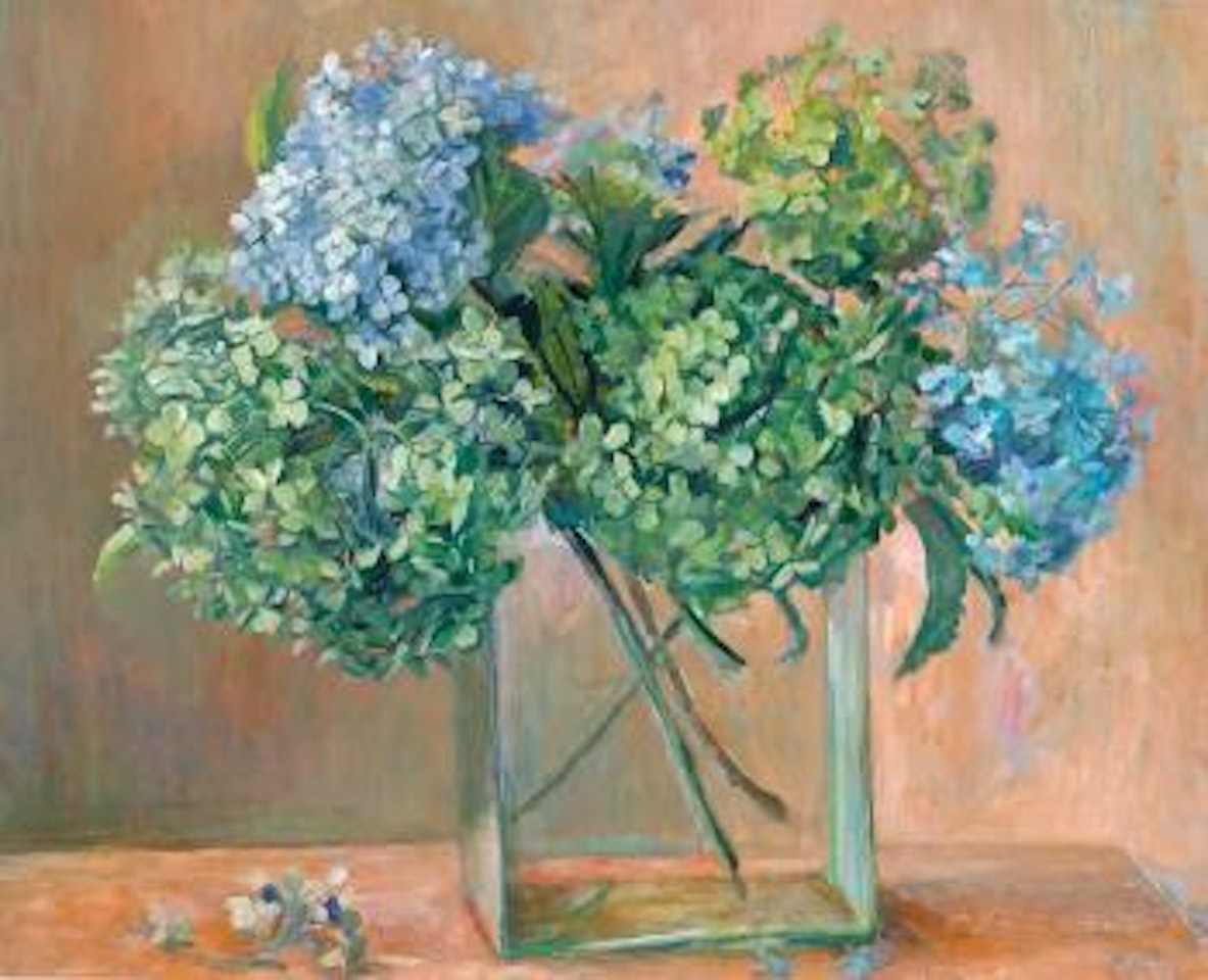 Hydrangeas by Margaret Hannah Olley
