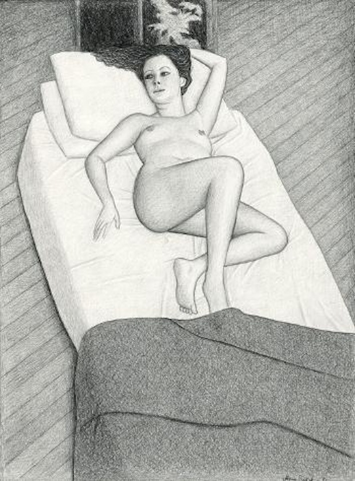 Reclining Nude by John Brack