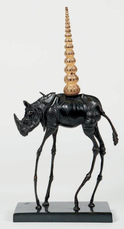 Rhinocéros cosmique by Salvador Dali
