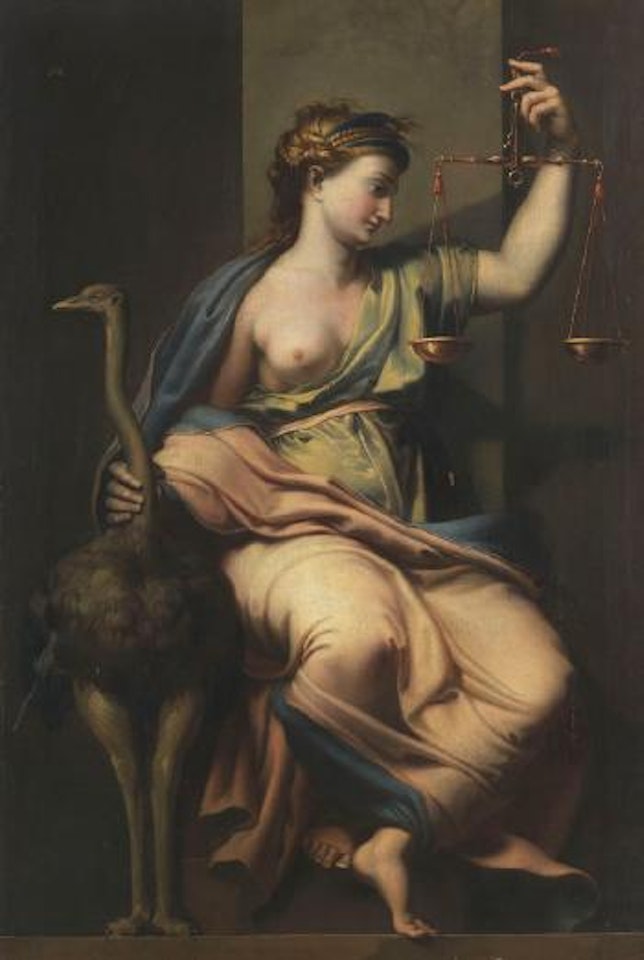 Justitia by Italian School