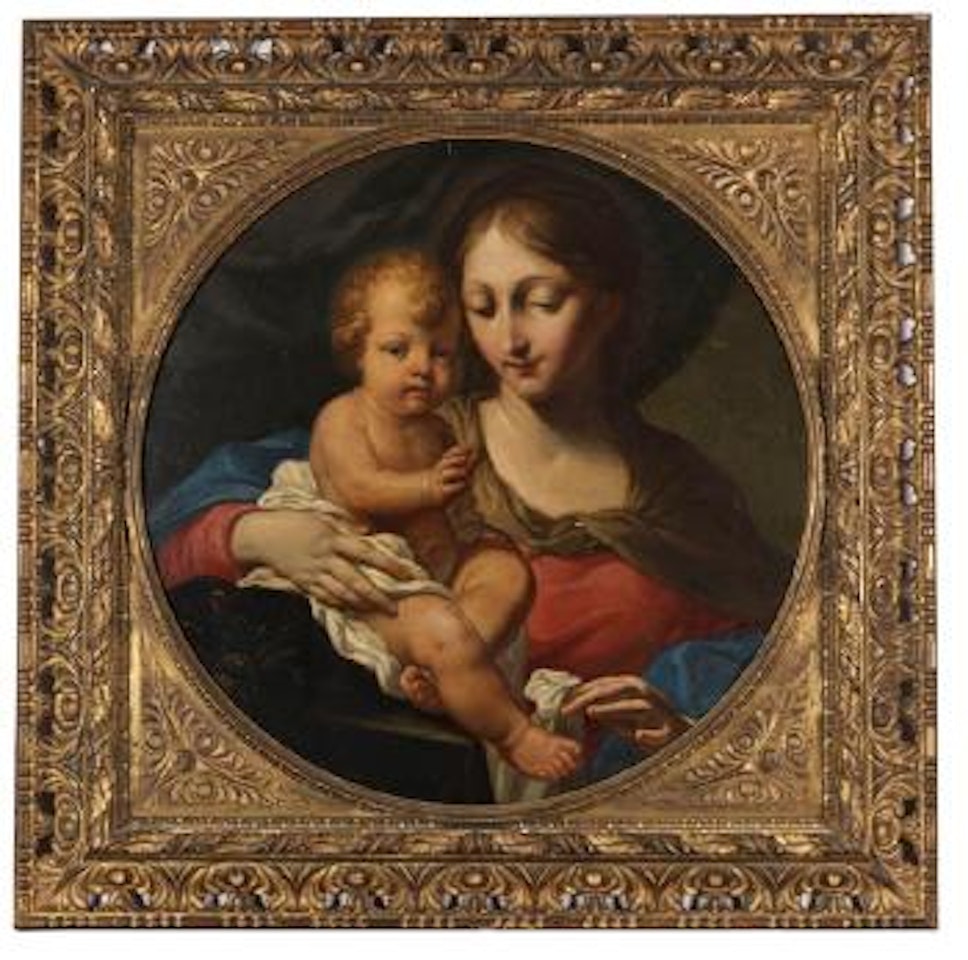 Madonna mit Kind by Italian School
