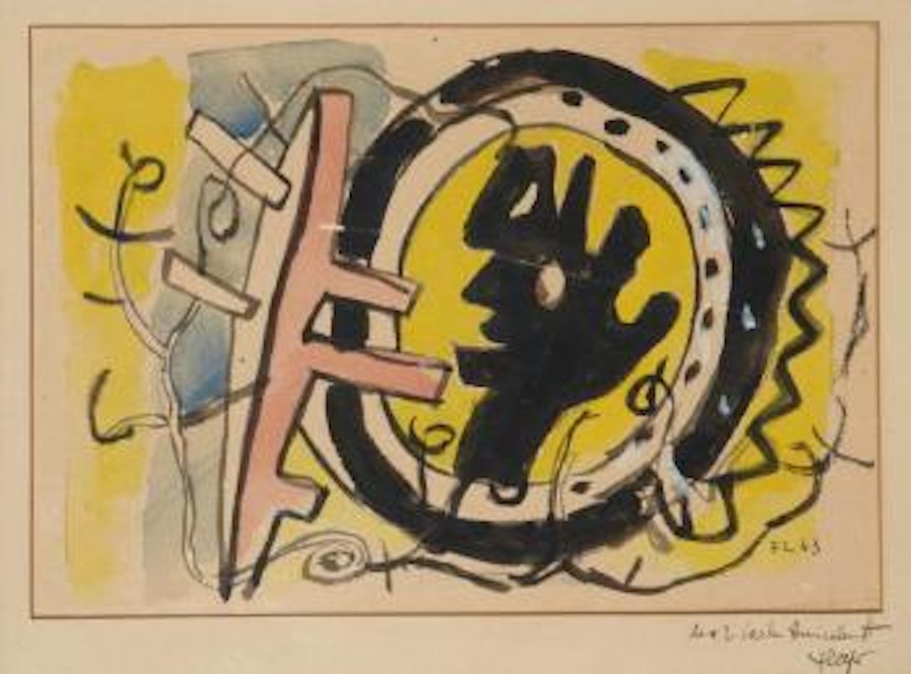 Profil d'homme by Fernand Leger