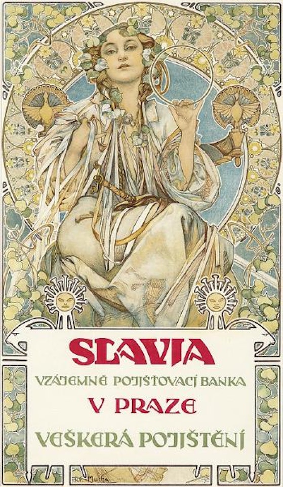 Slavia by Alphonse Mucha