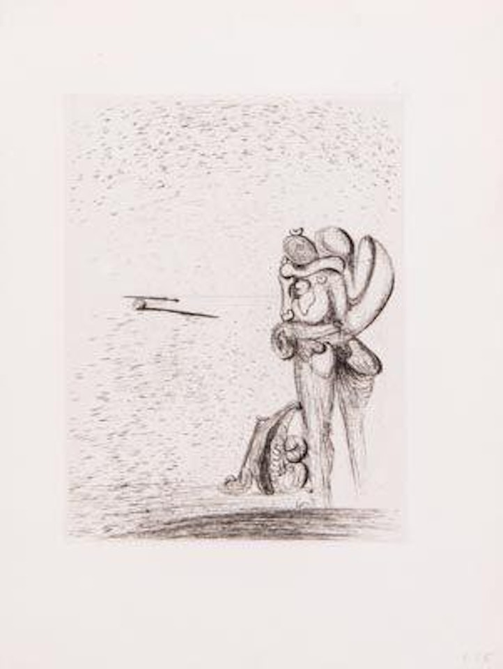 Family from, Les Chants de Maldoror (f.34-2) by Salvador Dali