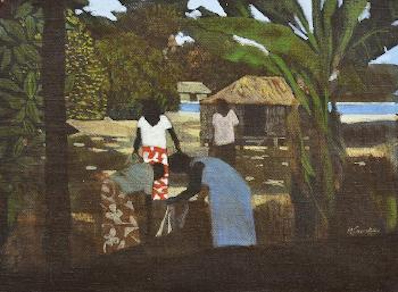 Island Scene by Ray Austin Crooke