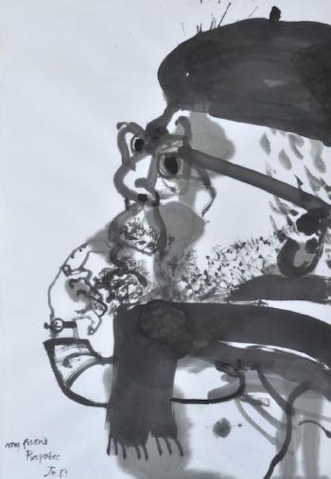 My Friend Rapotec by John Olsen