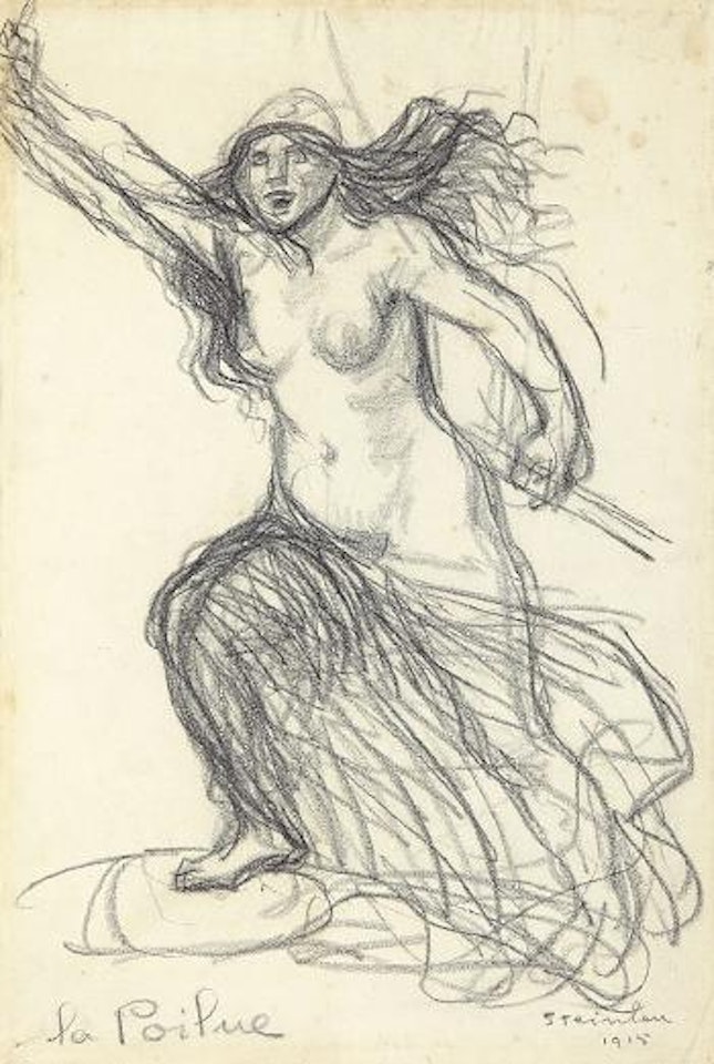 La Poilue by Théophile Alexandre Steinlen