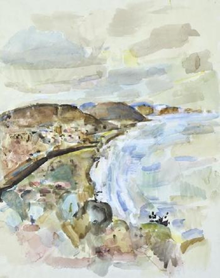 Coastline (possibly Lorne) by Frederick Ronald Williams