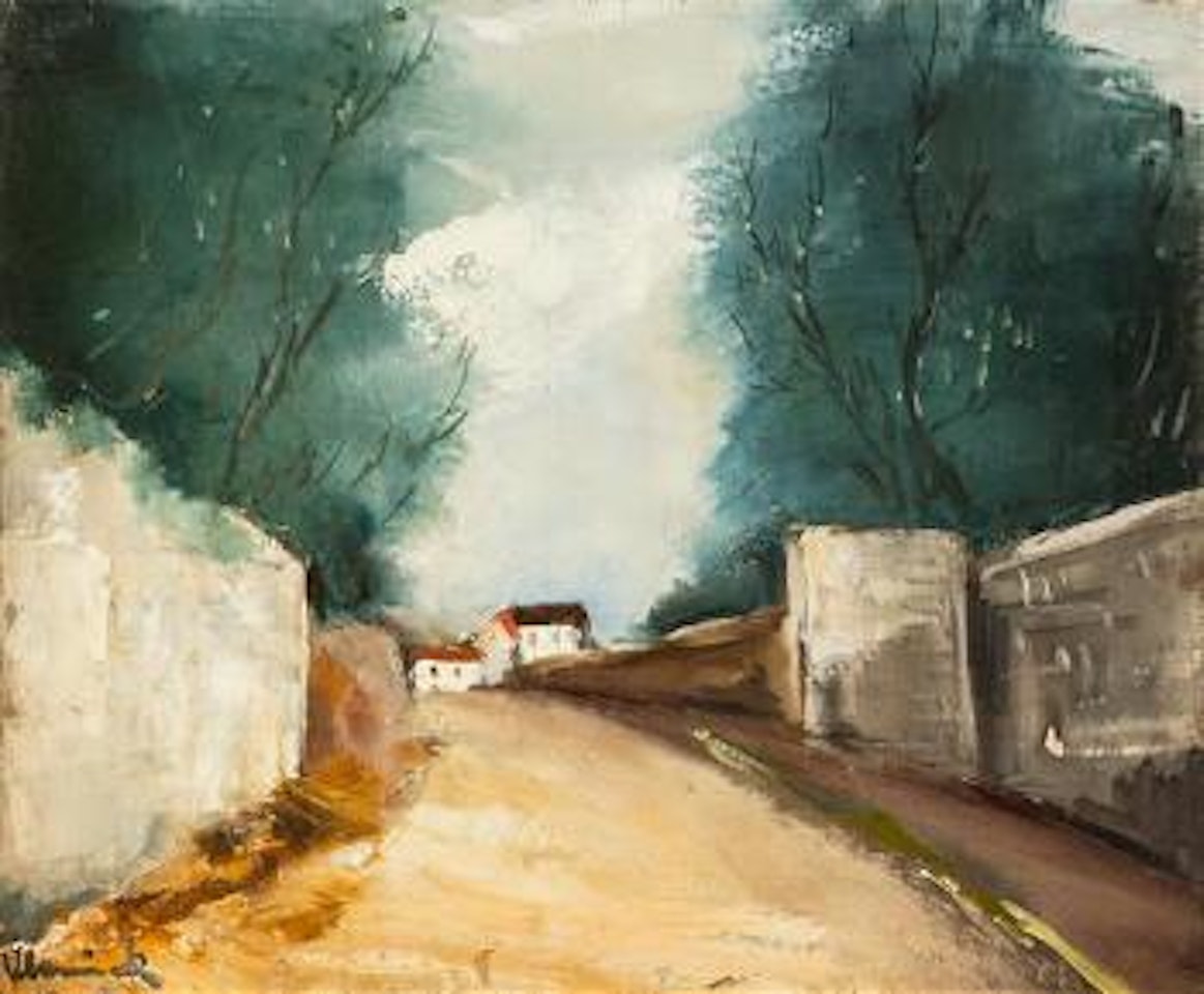 Route de village by Maurice de Vlaminck