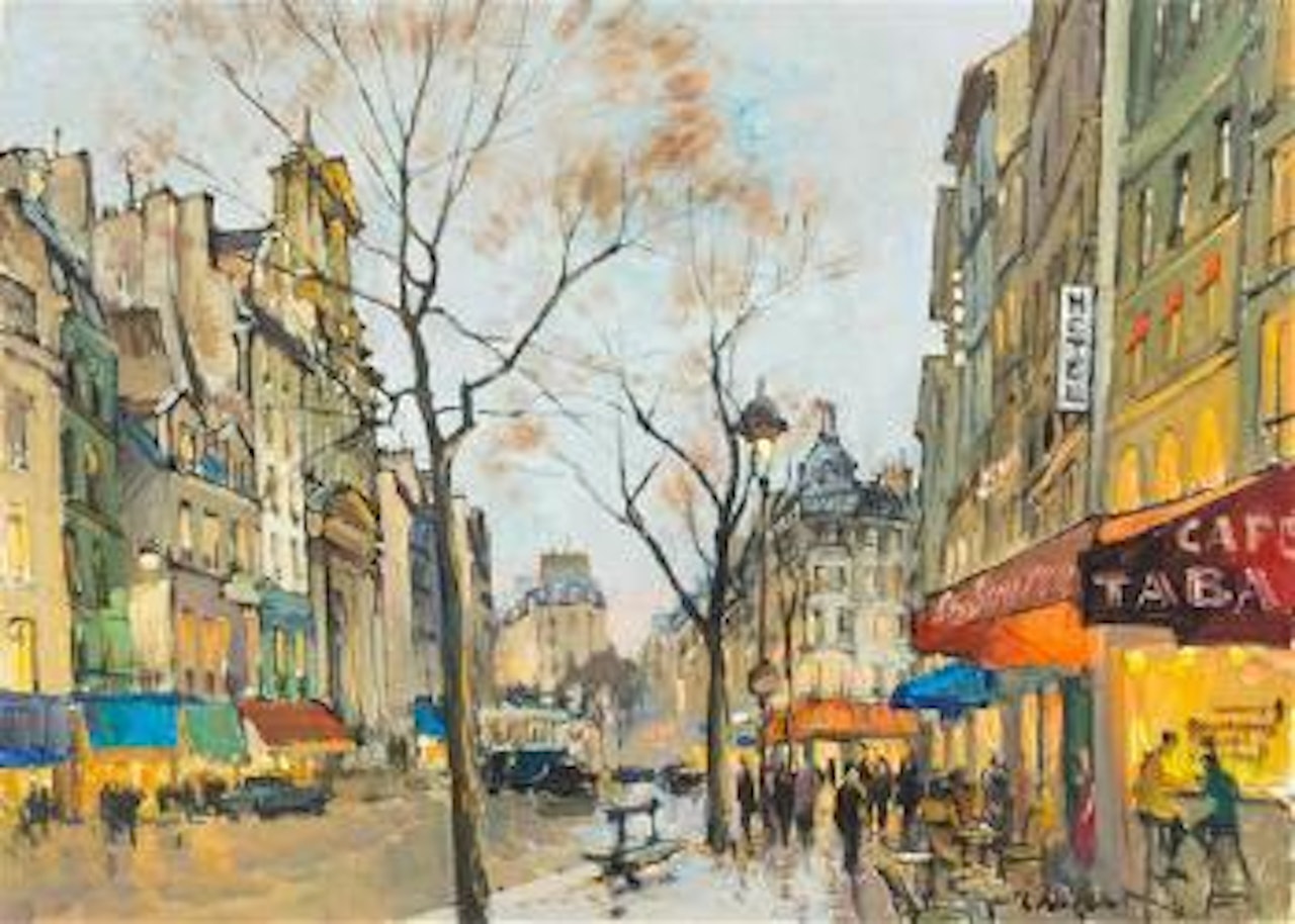 Rue St. Antoine by Constantin Kluge