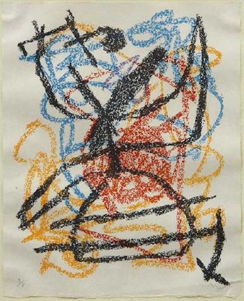 Je travaille commun un jardinier (I work like a gardener) by Joan Miró