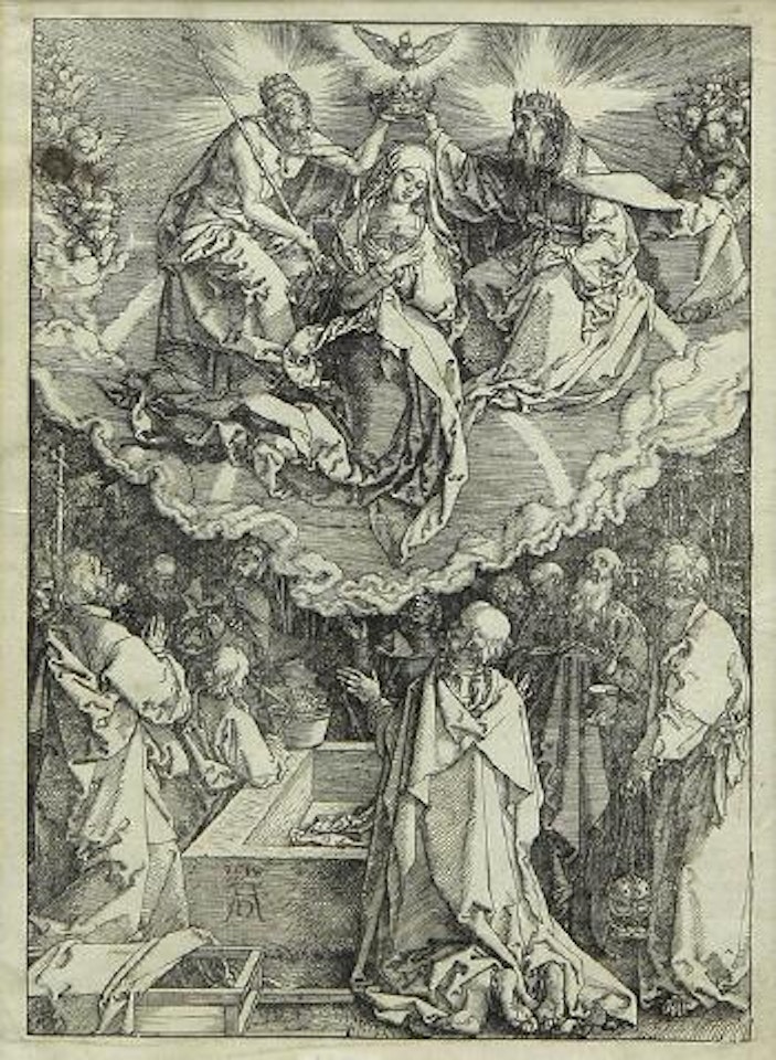 The Coronation of the Virgin by Albrecht Dürer
