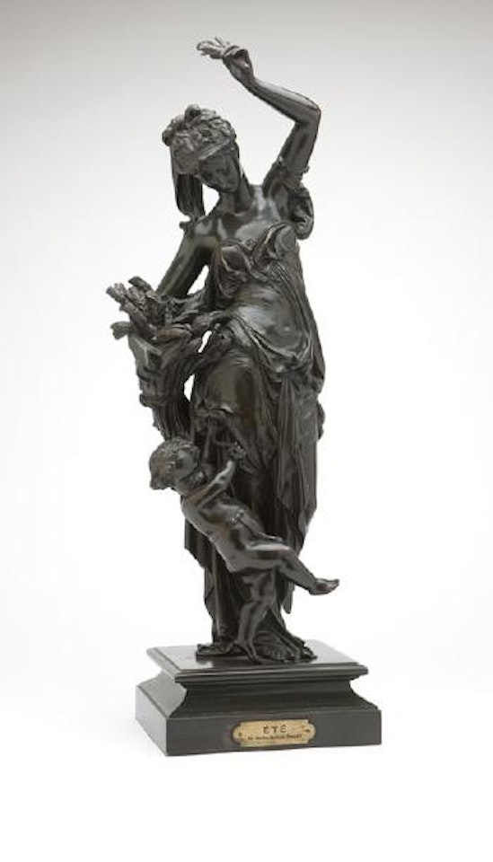 A Figural Group by Albert-Ernest Carrier-Belleuse