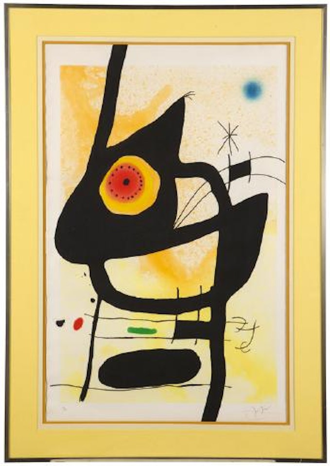 La Femme des Sables by Joan Miró