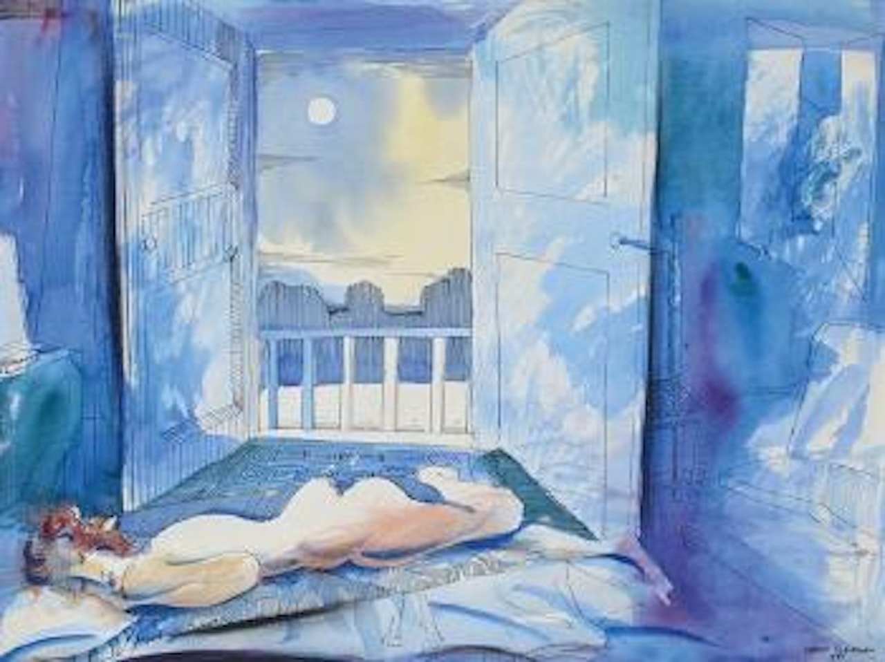 Midsummer night's dream by Charles Blackman