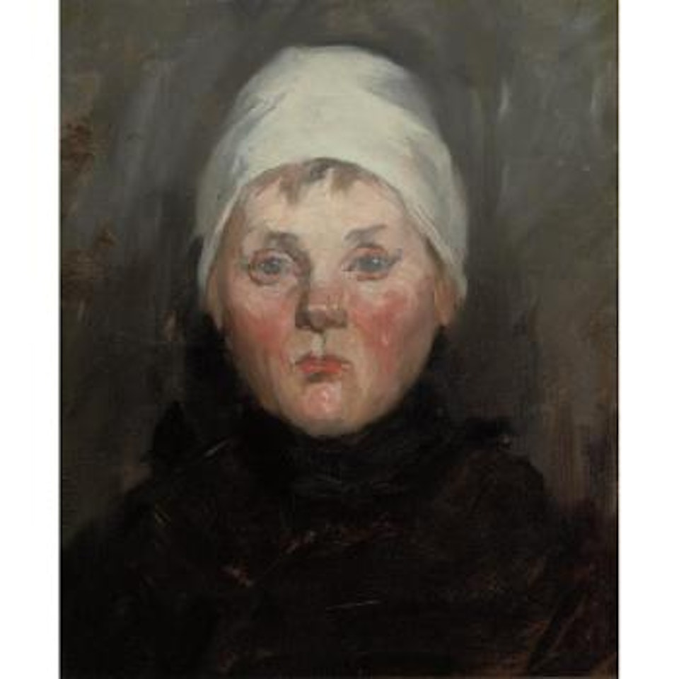 Untitled (Portrait of a German Boy), circa 1875 by William Merritt Chase