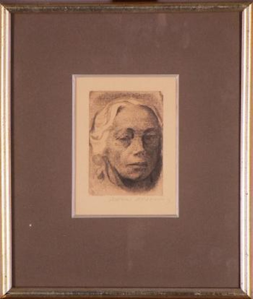 Self Portrait (K. 122) by Kathe Kollwitz