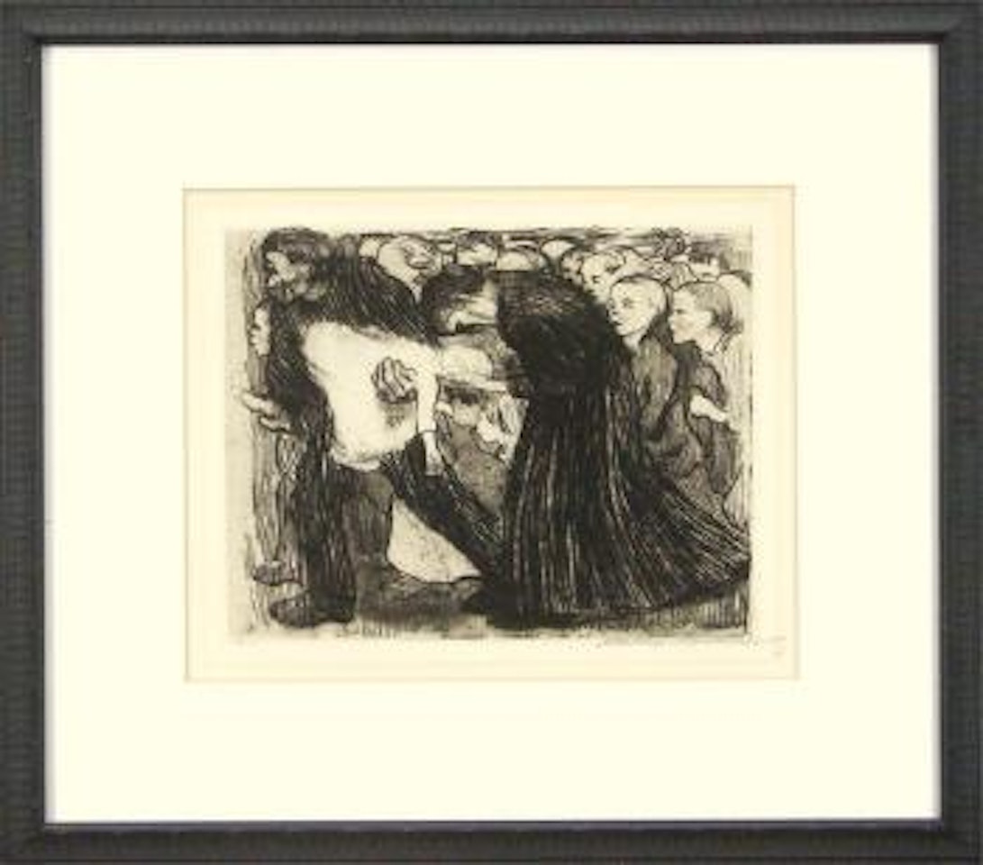 Uberfahren (K. 104) by Kathe Kollwitz