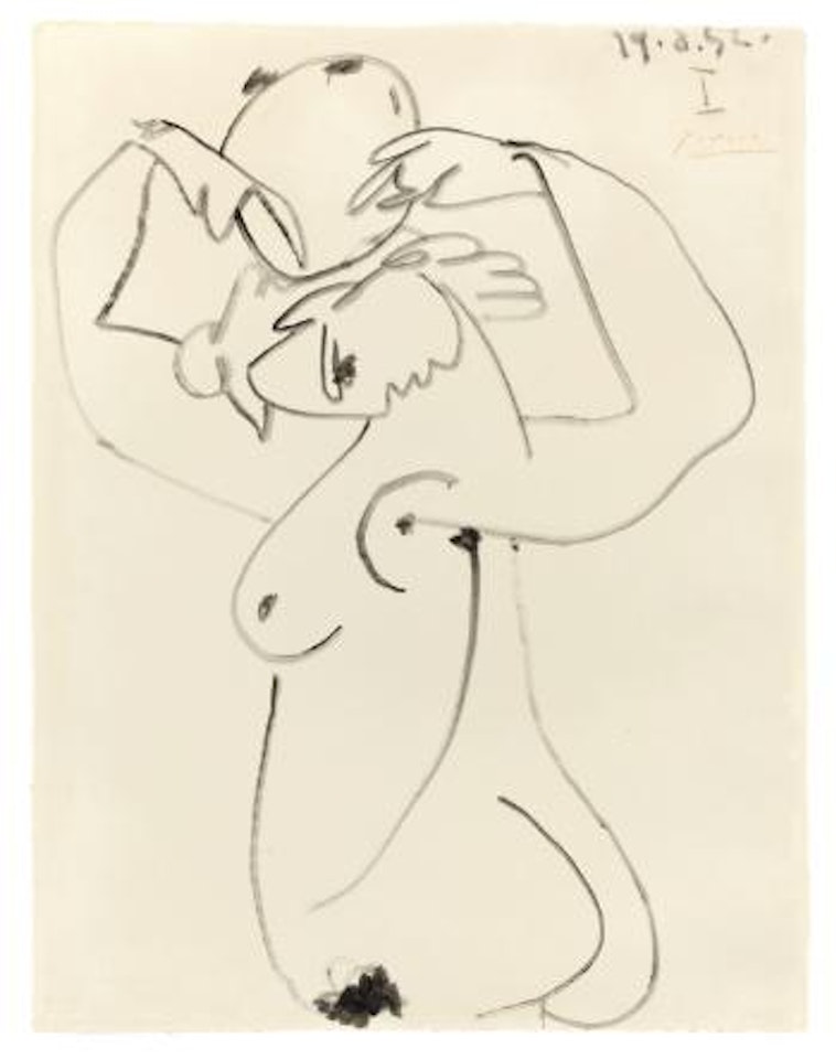 Femme Au Tambourin by Pablo Picasso