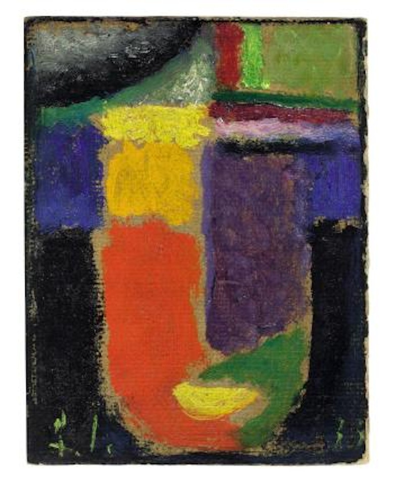Abstrakter Kopf by Alexej von Jawlensky