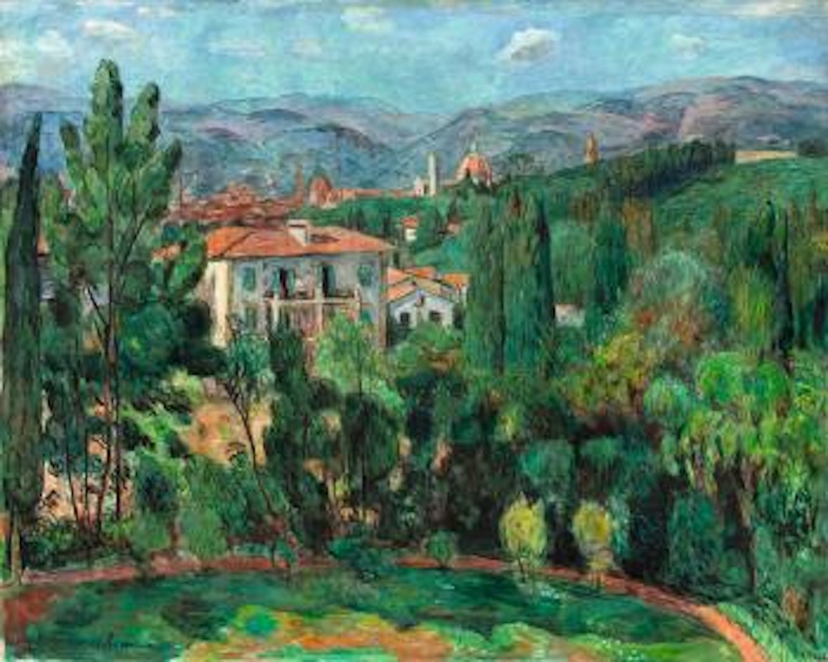 Blick Über Florenz by Hans Purrmann