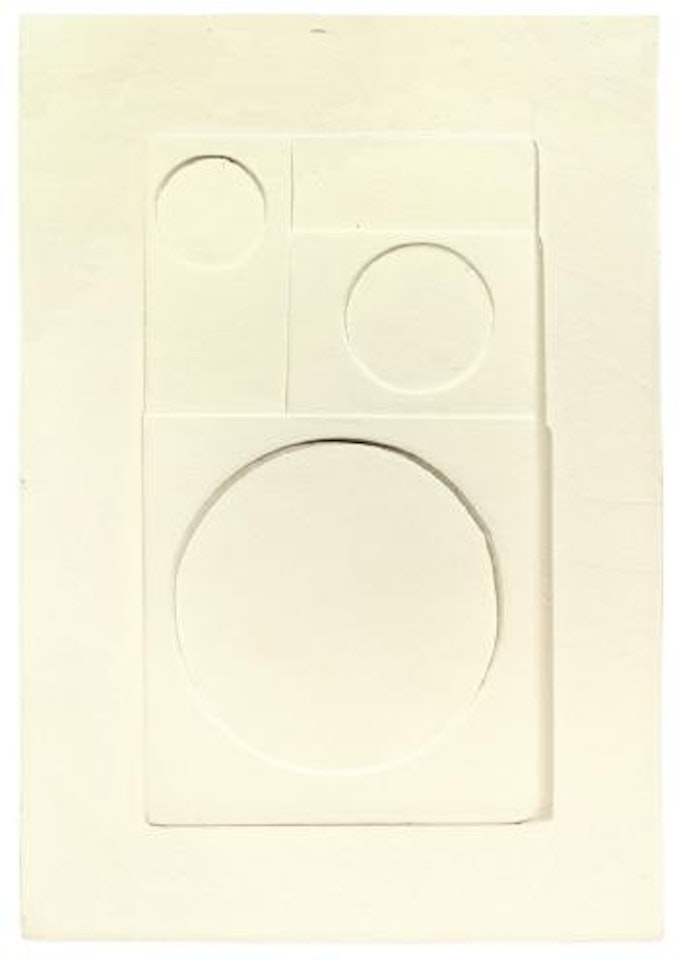 White Relief by Ben Nicholson, O.M.