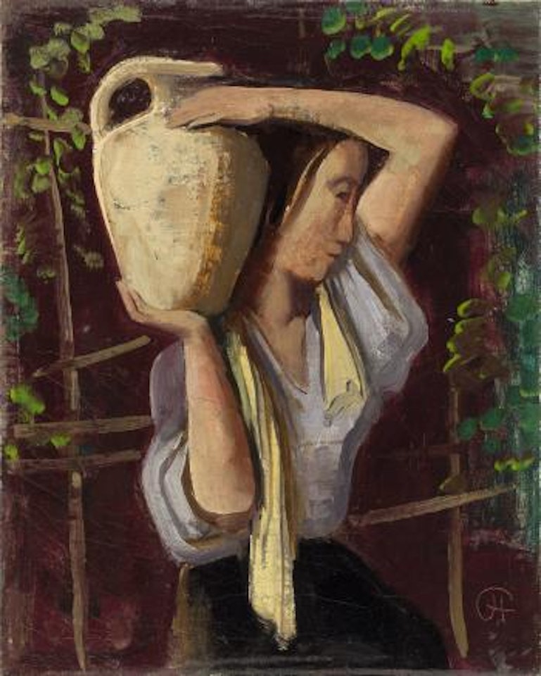 Krugträgerin by Karl Hofer