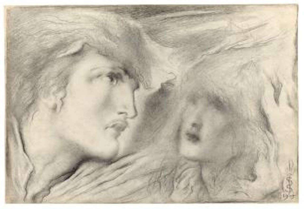 Figurenstudie by Simeon Solomon
