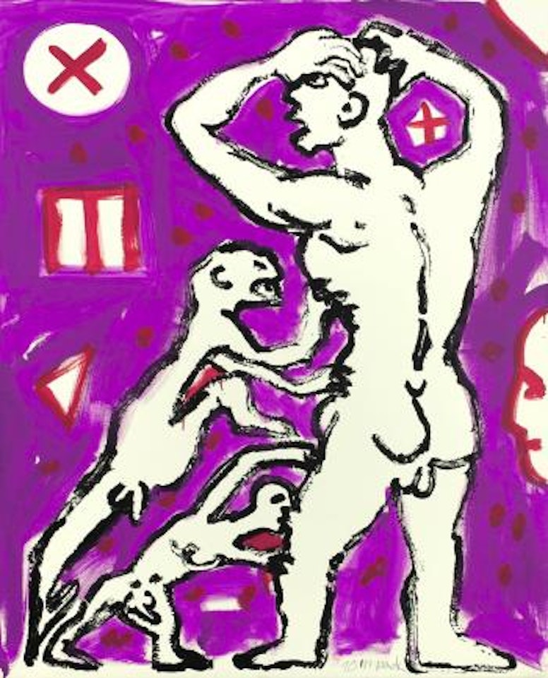Der Letzte Nva Pilot by A.R. Penck