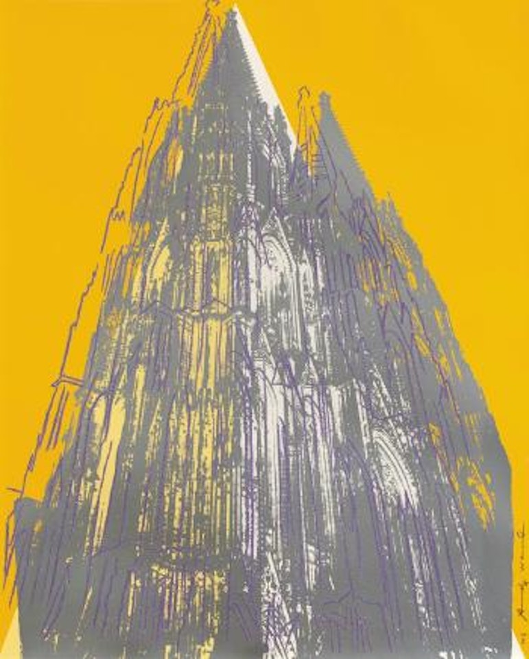 Cologne Cathedral by Andy Warhol