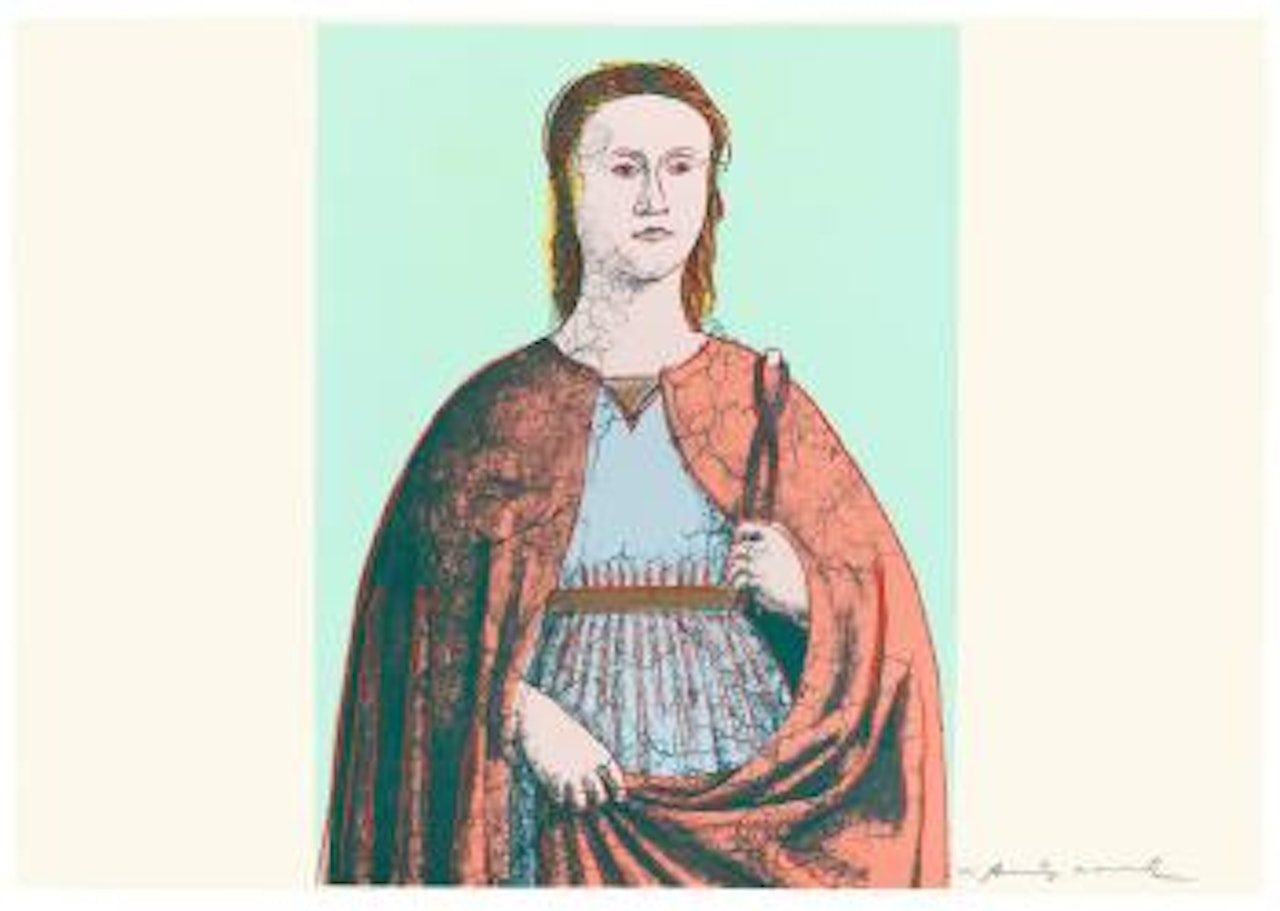 Saint Apollonia by Andy Warhol