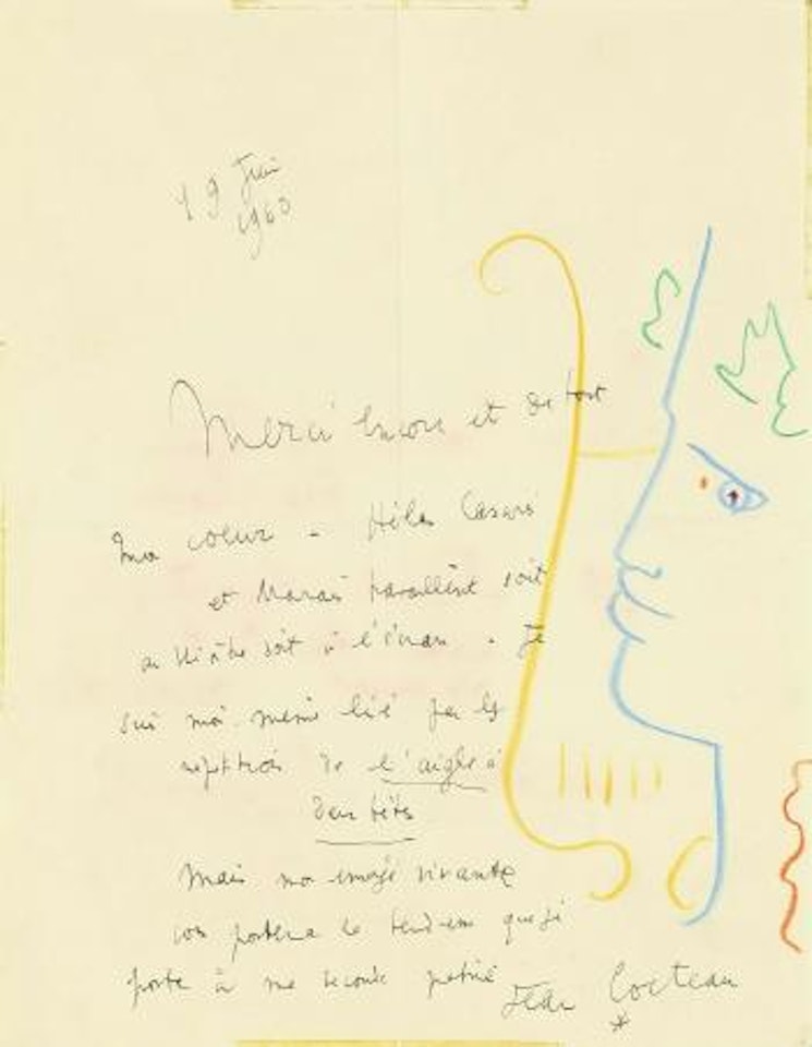 Orphée À Lyre by Jean Cocteau