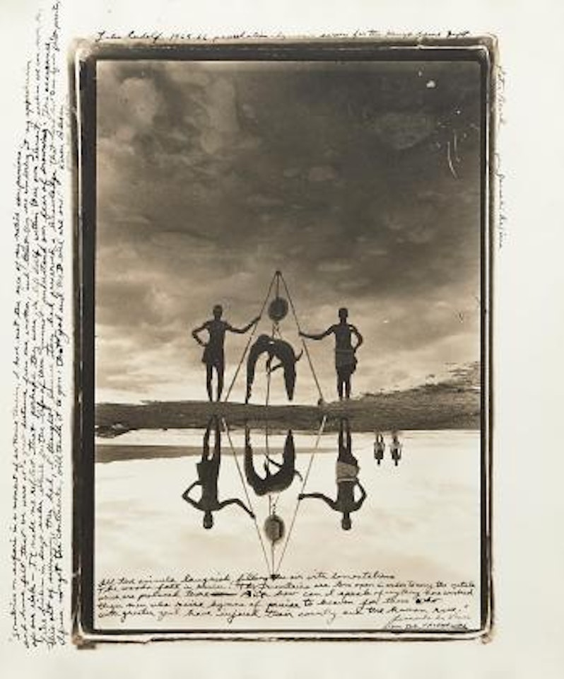 Reflections in Natural History, Moite Bay, Lake Rudolf, 1965 by Peter Beard