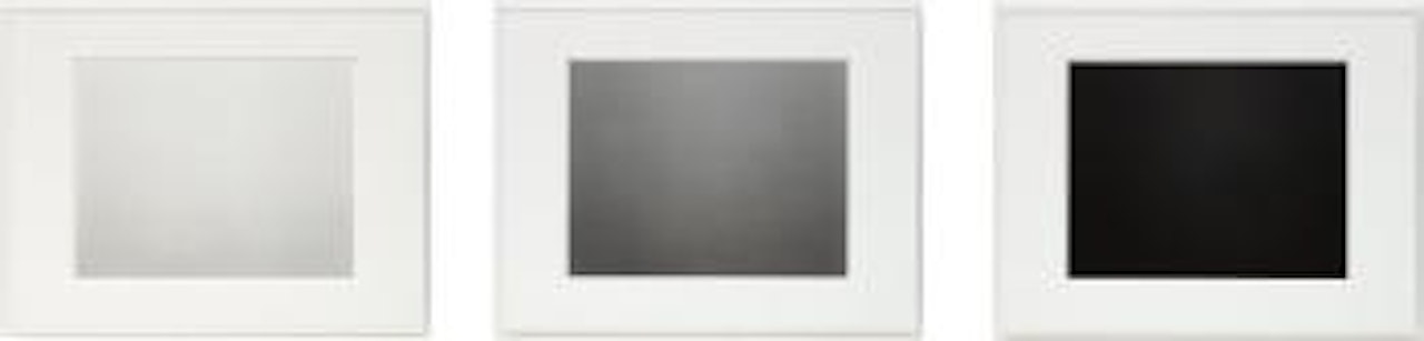 Tyrrhenian Sea, Mount Polo (Morning, day, night), 1993 by Hiroshi Sugimoto