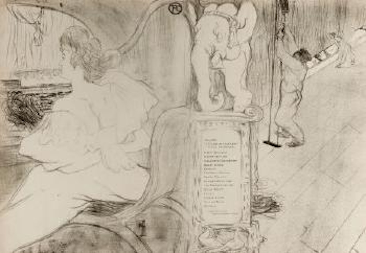 Couverture de L'Estampe originale (Album de clôture) by Henri de Toulouse-Lautrec