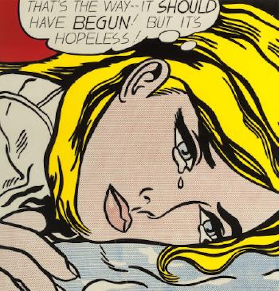 Hopeless by Roy Lichtenstein