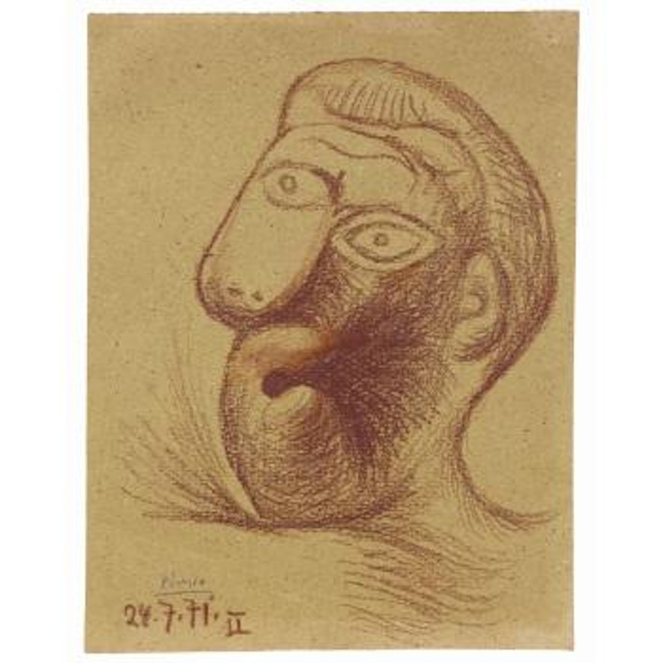 Tête d'homme by Pablo Picasso