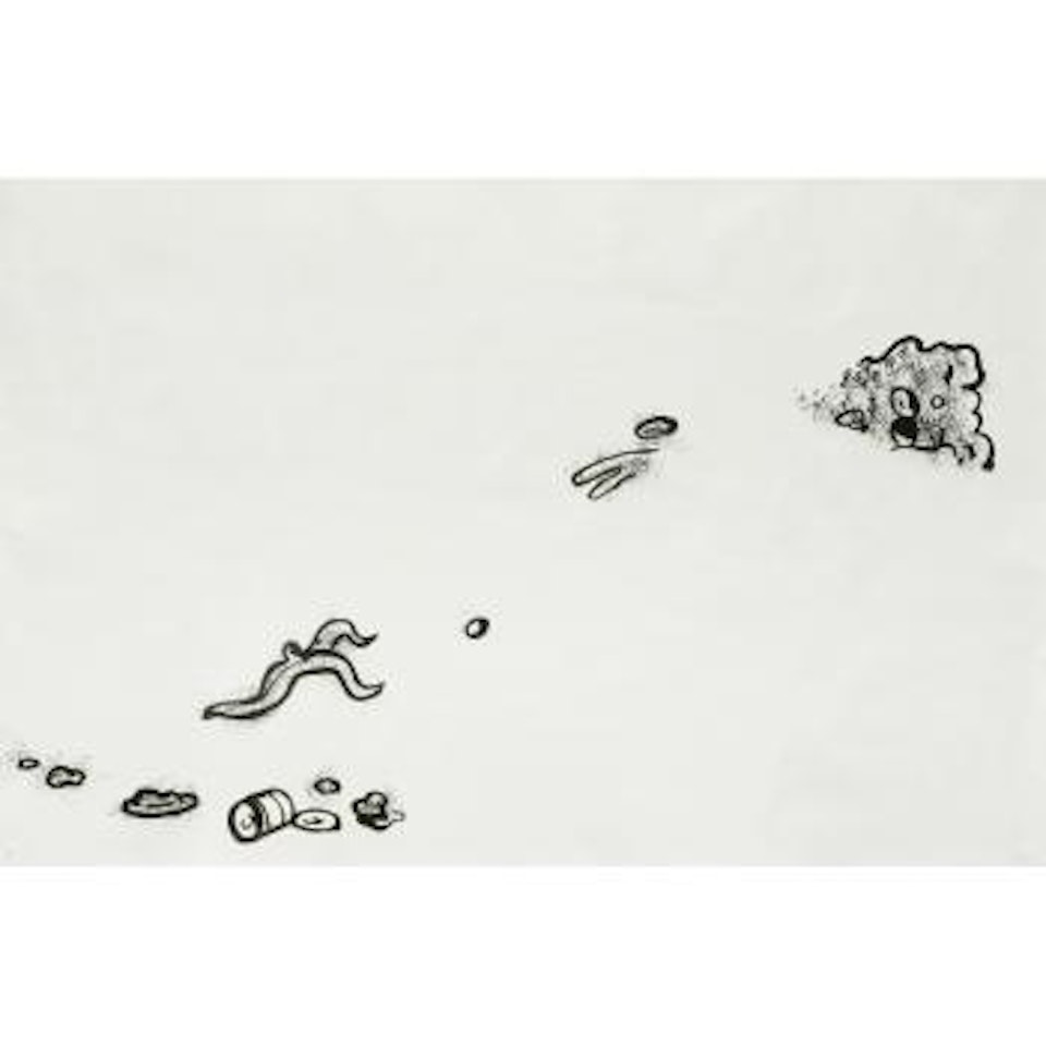 Garbage drawing #18 by Mike Kelley
