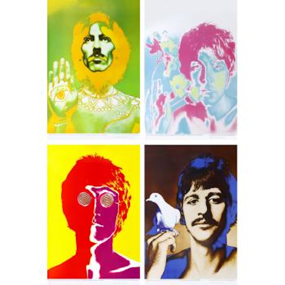 Beatles posters by Richard Avedon