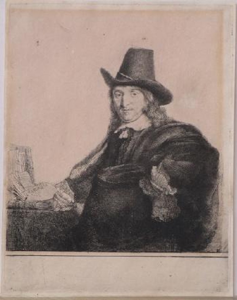 Maler Jan Asselijn (B. 277, H. 277) by Attributed to Rembrandt Harmensz van Rijn