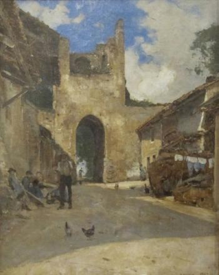 Yvoire, porte de Nernier by François Bocion