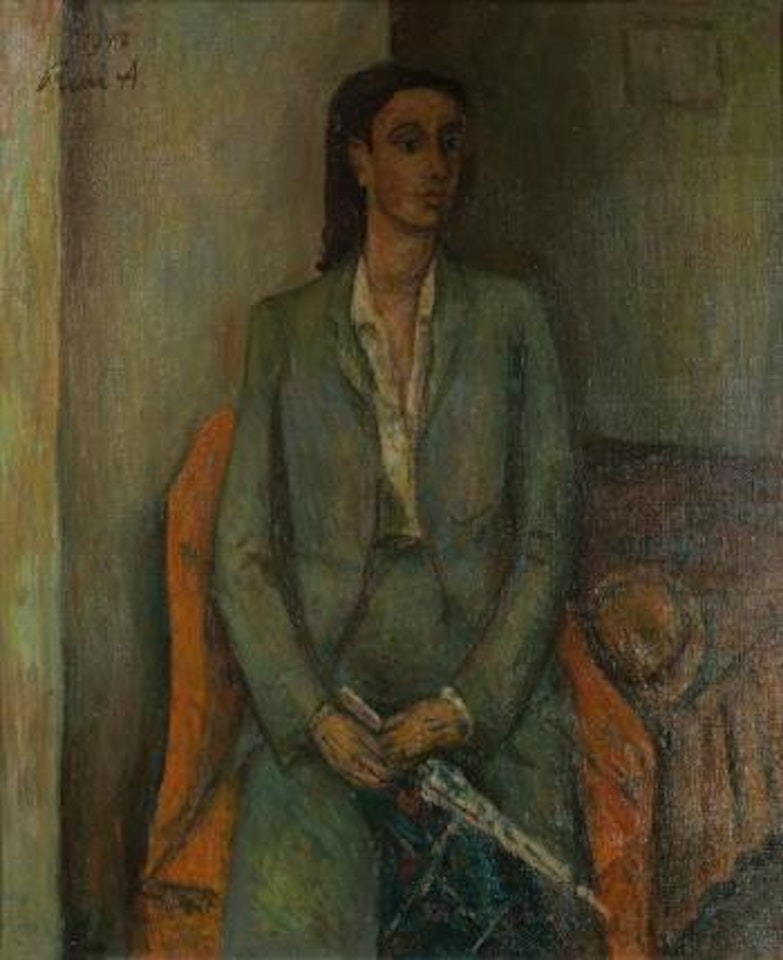 Portrait d'une créole by Rene Auberjonois